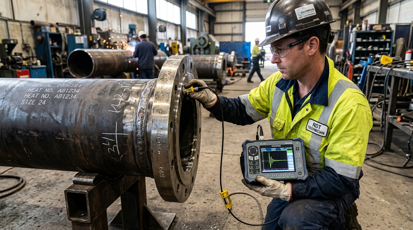 Flange Weld Test QA/QC